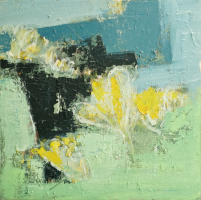 „Flori“ / Öl auf Leinwand / 50x50cm / 2023